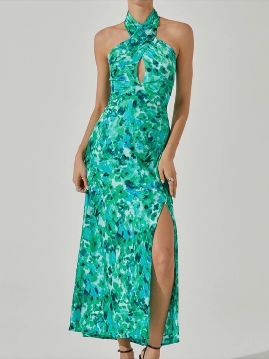 Astr Dresses & Skirts - Marissa Halter Neck Midi Dress